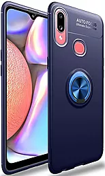 Чехол Deen ColorRing Samsung A107 Galaxy A10s Blue