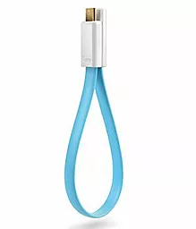 Кабель USB Melkco iMee mono series micro USB cable (IMMORSBE) Blue - миниатюра 2