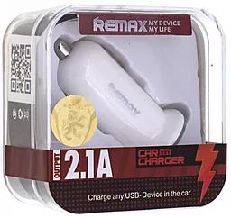 Автомобильное зарядное устройство Remax Dual USB Car Charger White (RCC201) - миниатюра 4