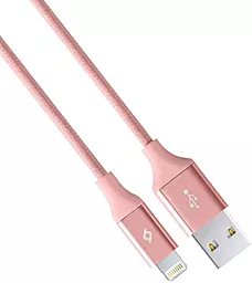 Кабель USB Ttec 2DK16RA 10.5W 2.1A 1.2M Lightning Cable Rose Gold - миниатюра 2
