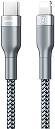 Кабель USB PD Remax Sury 2 RC-009 1M USB Type-C - Lightning Cable Grey