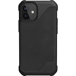 Чехол UAG Metropolis Leather LT Apple iPhone 12 Mini Black (11234O118340)