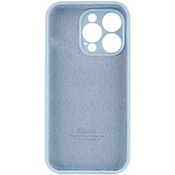 Чехол Silicone Case Full Camera для Apple iPhone 15 Pro Max Sweet Blue - миниатюра 2