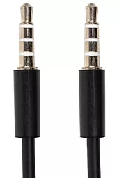 Аудіо кабель PowerPlant AUX mini Jack 3.5mm M/M Cable 1.2 м black (CA913053) - мініатюра 3