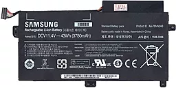 Аккумулятор для ноутбука Samsung AA-PBVN3AB NP510 / 10.8V 3780mAh / Black