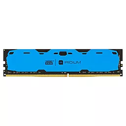 Оперативная память GooDRam DDR4 8GB 2400 MHz Iridium Blue (IR-B2400D464L15S/8G)