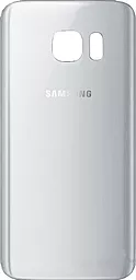 Задняя крышка корпуса Samsung Galaxy S7 G930F Silver