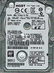 Жорсткий диск для ноутбука Hitachi Travelstar Z5K500 320 GB 2.5 (0J23463)