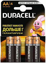 Батарейки Duracell Basic AA/LR06 BL 4шт 1.5 V