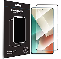 Защитное стекло BeCover для Xiaomi Redmi Note 13 Pro Black (710364)