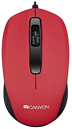Комп'ютерна мишка Canyon CNE-CMS01R Red USB