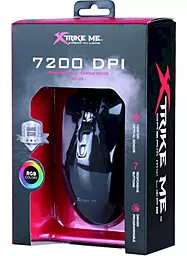 Компьютерная мышка Xtrike ME GM-215 USB Black - миниатюра 7