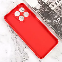 Чехол Silicone Case Candy Full Camera для Huawei Honor X8a Red - миниатюра 3