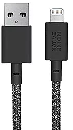 Кабель USB Native Union Belt Cable Lightning 3m Cosmos Black (BELT-KV-L-CS-BLK-3)