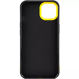 Чехол Epik TPU+PC Bichromatic для Apple iPhone 12, iPhone 12 Pro (6.1")  Black / Yellow - миниатюра 2