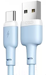 Кабель USB XO B208 12w 2.4a USB Type-C cable blue