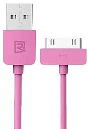 Кабель USB Remax Light Dock Cable Pink (RC-006i4)