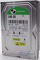 Жесткий диск Mediamax 500 GB (WL500GSA1672B) Refurbished