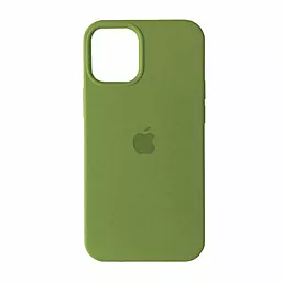 Чехол Silicone Case Full для Apple iPhone 15 Pro Max Green