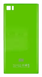 Задняя крышка корпуса Xiaomi Mi3 Green