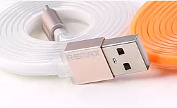 Кабель USB Remax Qucik Charge and Data Cable for micro usb RE-005m White - миниатюра 3