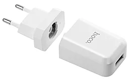 Мережевий зарядний пристрій Hoco C45 Cool Rotary Multistandart (2USB, 2.4A) White