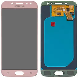 Дисплей Samsung Galaxy J5 J530 2017 з тачскріном, оригінал, Pink
