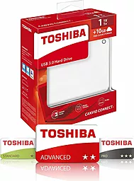Внешний жесткий диск Toshiba 2.5" 2TB Canvio Connect II White (HDTC820EW3CA) - миниатюра 6