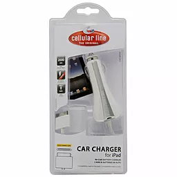 Автомобильное зарядное устройство Cellular Line Car Charger iPad (BKCBRIPAD) - миниатюра 2