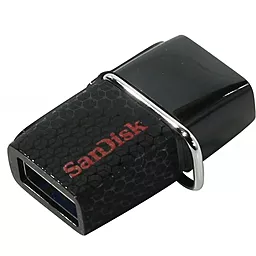 Флешка SanDisk 32GB Ultra Dual Drive OTG Black USB 3.0 (SDDD2-032G-GAM46) - миниатюра 2