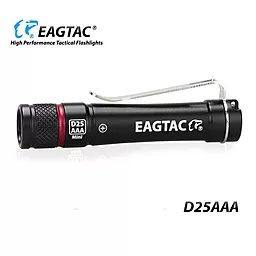 Ліхтарик EagleTac D25AAA Edison UV  (395nm) Red