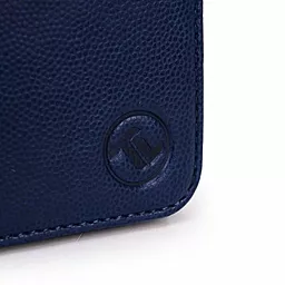 Чехол для планшета Tuff-Luv Manhattan Leather Case Cover with Sleep Function for Apple iPad Mini Navy / Black (I7_27) - миниатюра 4
