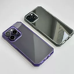Чехол Octagon Crystal Case для iPhone 14 Pro Max Purple - миниатюра 4