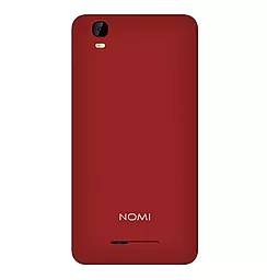 Мобільний телефон Nomi i5011 EVO M1 Dark-Red - мініатюра 2