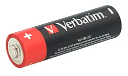Батарейки Verbatim Alkaline AA (LR06) 10шт (49875) - миниатюра 2