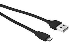 Кабель USB Trust Urban Flat micro USB Cable Black - миниатюра 3
