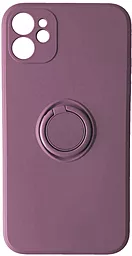 Чехол 1TOUCH Ring Color Case для Apple iPhone 12 Cherry Blossom Purple