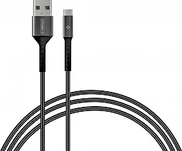 USB Кабель Intaleo CB0 USB Type-C Cable Black/Grey