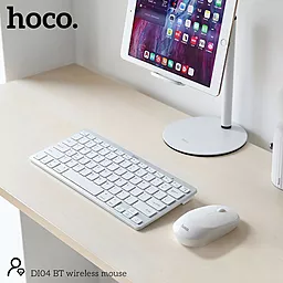 Компьютерная мышка Hoco Wireless mouse Di04 White (Di04W) - миниатюра 8