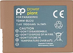 Акумулятор для фотоапарата Panasonic TDMW-BLC12 (1900mAh) CB971282 PowerPlant - мініатюра 4