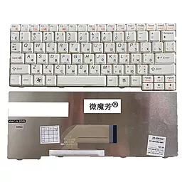 Клавиатура для ноутбука Lenovo S10-2 S100C White - миниатюра 2
