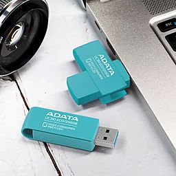 Флешка ADATA 64 GB UC310 Eco USB 3.2 Green (UC310E-64G-RGN) - миниатюра 8