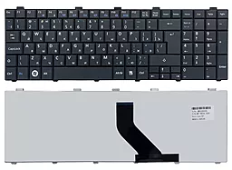 Клавіатура для ноутбуку Fujitsu LifeBook A530 A531 AH512 AH530 AH531 NH751 з вертикальним Ентером CP515525-01 чорна