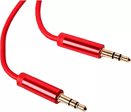 Аудио кабель Ultra AUX mini Jack 3.5mm M/M Cable 1 м red (UC73-0100) - миниатюра 2