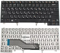 Клавіатура для ноутбуку Dell Latitude E5420 E6320 E6330 E6430 без джойстика чорна