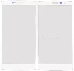 Корпусное стекло дисплея LG G4 Stylus Dual H540F, G4 Stylus Dual H542, G4 Stylus Dual H631, G4 Stylus Dual H635, G4 Stylus Dual LS770 White