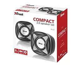 Колонки акустичні Trust Xilo Compact 2.0 Speaker Set Black - мініатюра 4