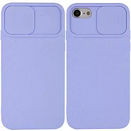 Чехол Epik Camshield Square Apple iPhone 7, iPhone 8, iPhone SE 2020 Light Blue