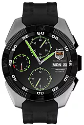 Смарт-часы SmartWatch NO.1 G5 Silver with Black strap - миниатюра 2