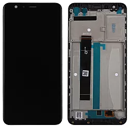 Дисплей Asus ZenFone Max Plus M1 ZB570TL (X018D) з тачскріном і рамкою, оригінал, Black
